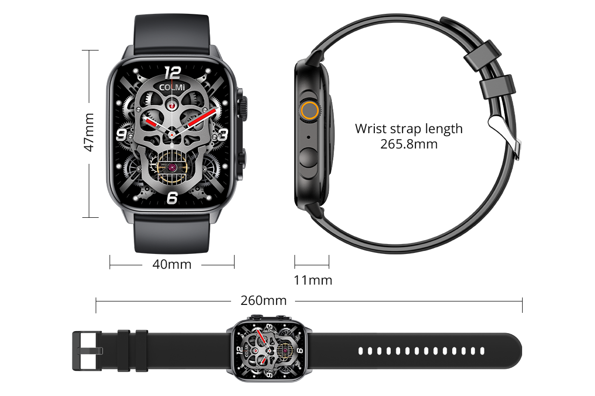 Colmi C81 Smart Watch preview with 2.0″ AMOLED Screen Bluetooth Calling 100+ Sport Mode