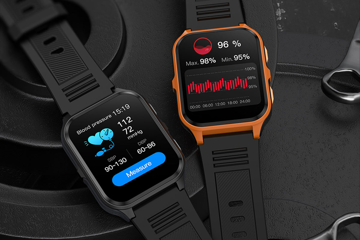 bedste smartwatch til pulsmåling og blodtryksovervågning