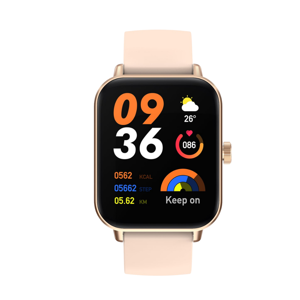 COLMI P81 Smart Watch 1.9 Voice Calling 100+ Sports Modes Gold Front