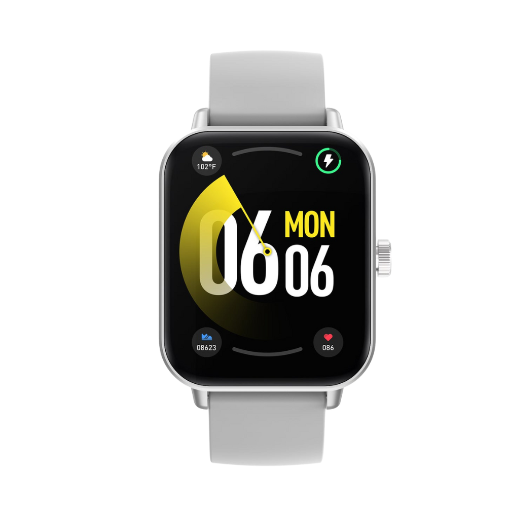 COLMI P81 Smart Watch 1.9 Voice Calling 100+ Sports Modes Silver front