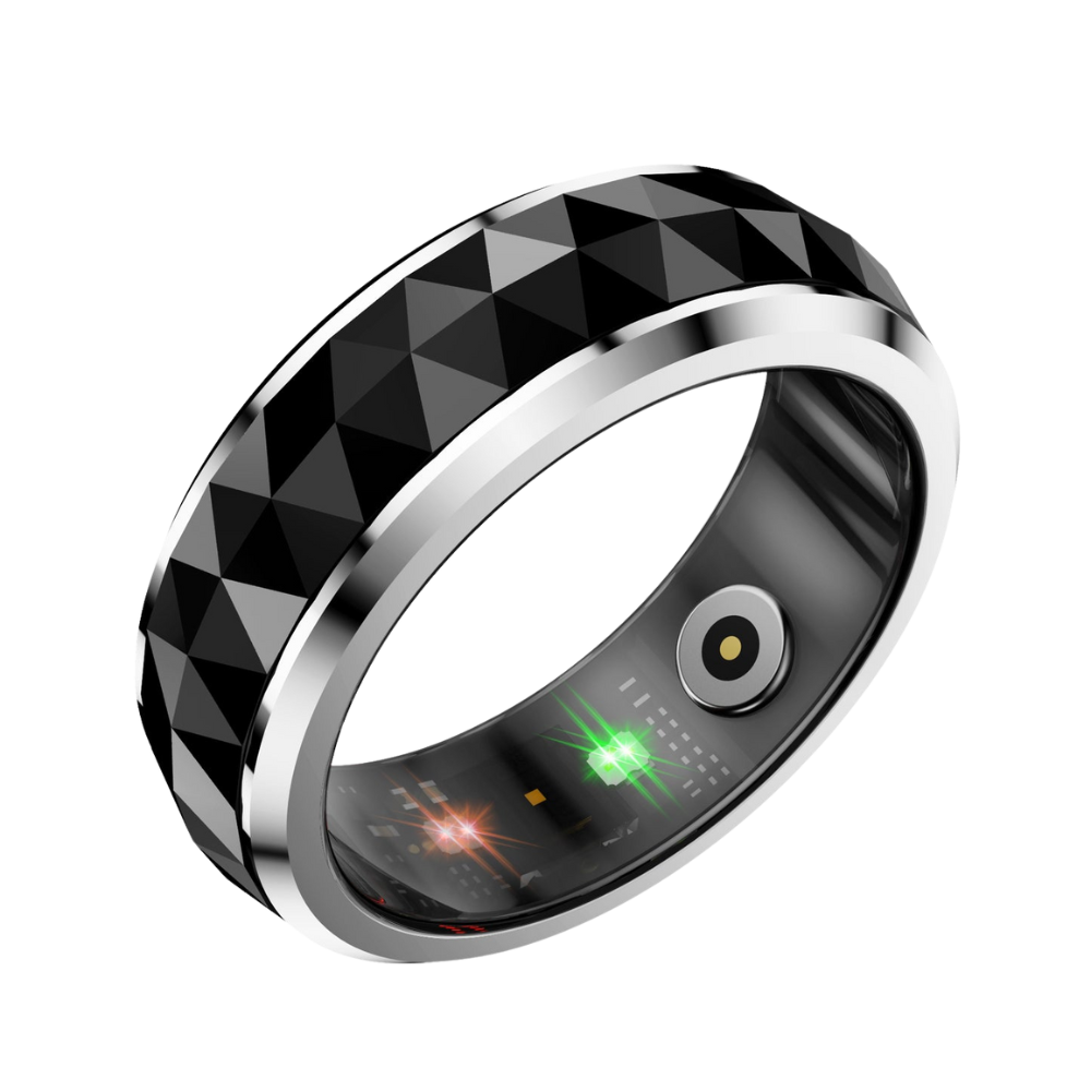 COLMi R11 Smart Ring - Heart Rate, Blood Oxygen Monitoring & Waterproof Design Up Sensors