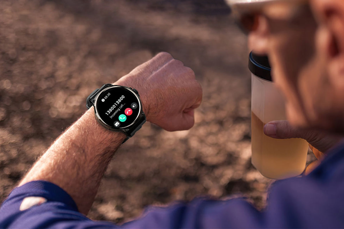 έξυπνο ρολόι με κλήση bluetooth και μεγάλη οθόνη colmi v69 smartwatch