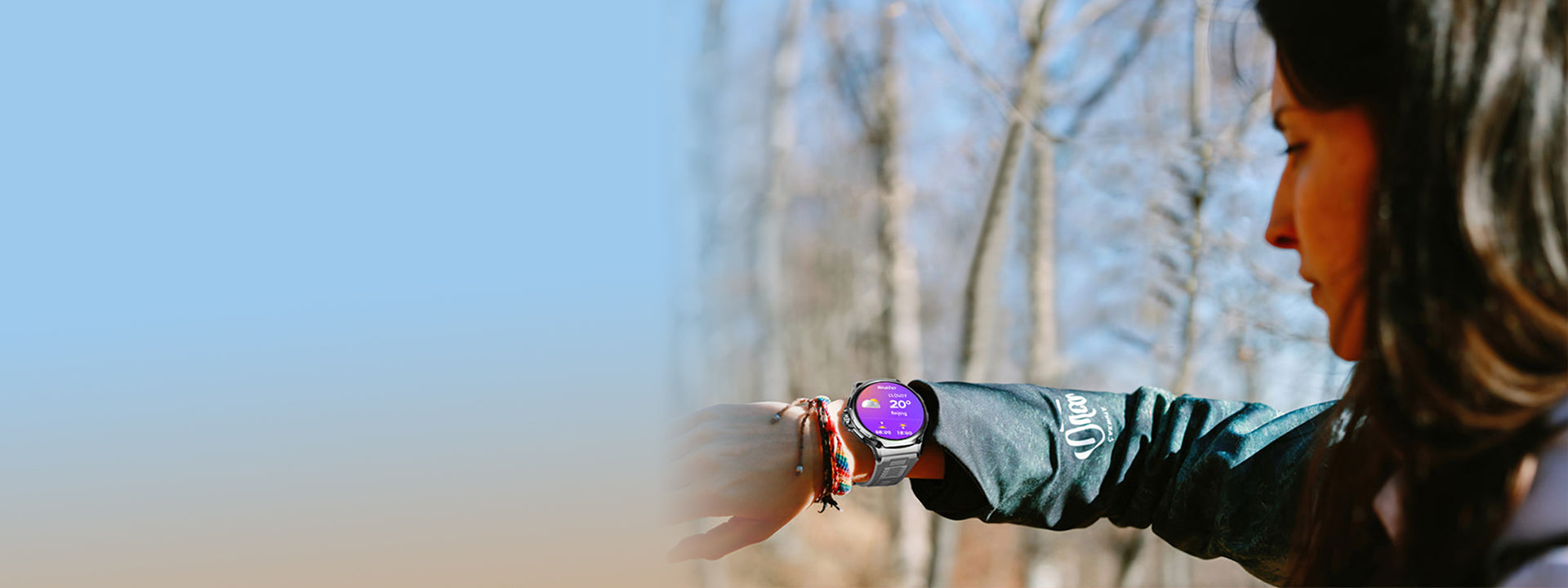 έξυπνο ρολόι με πληροφορίες καιρού colmi v69 smartwatch μεγάλη οθόνη