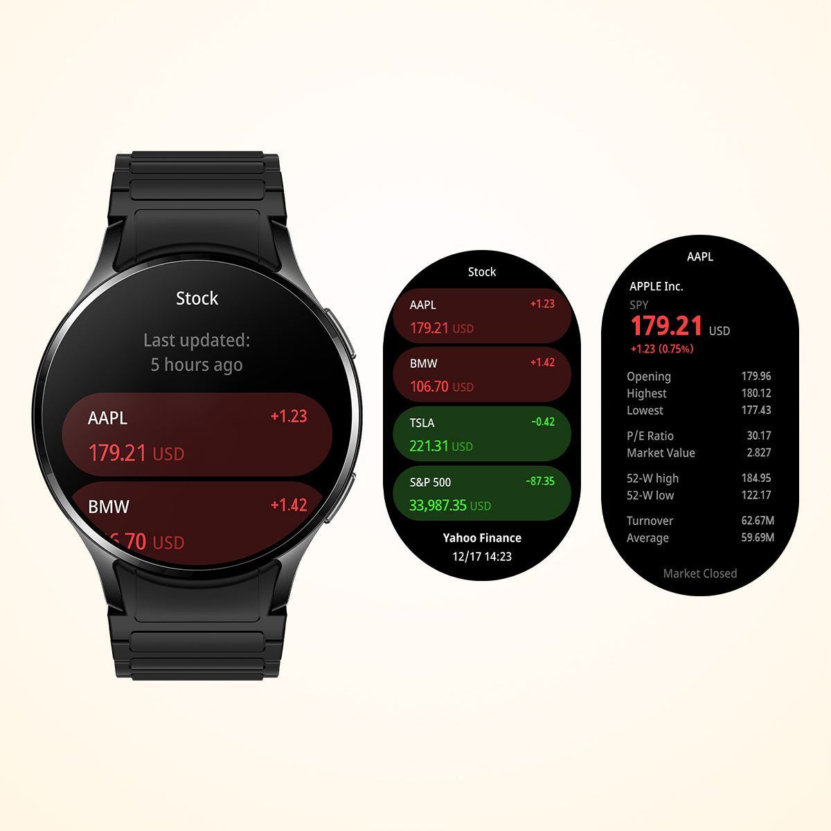 Colmi i28 Ultra Smartwatch mit Börsen-Updates
