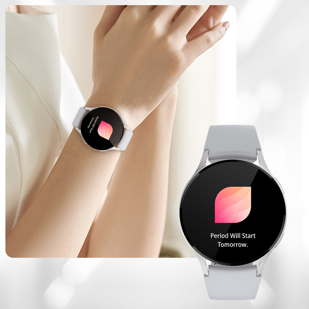 Smartwatch für Frauen mit Informationen zur Menstruation Colmi i28 Ultra