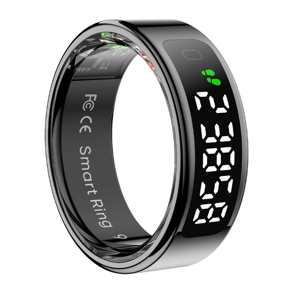 Colmi R12 Smart Ring Սև գույնի կողային տեսք