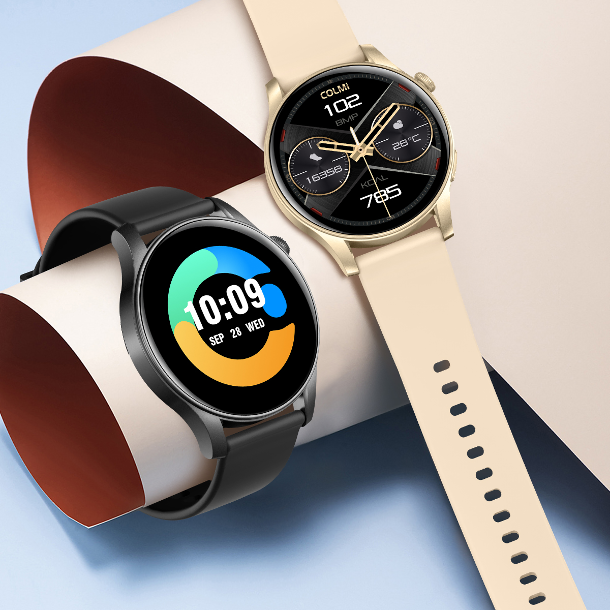 büyük amoled ekranlı colmi v73 akıllı saat fitness akıllı saati