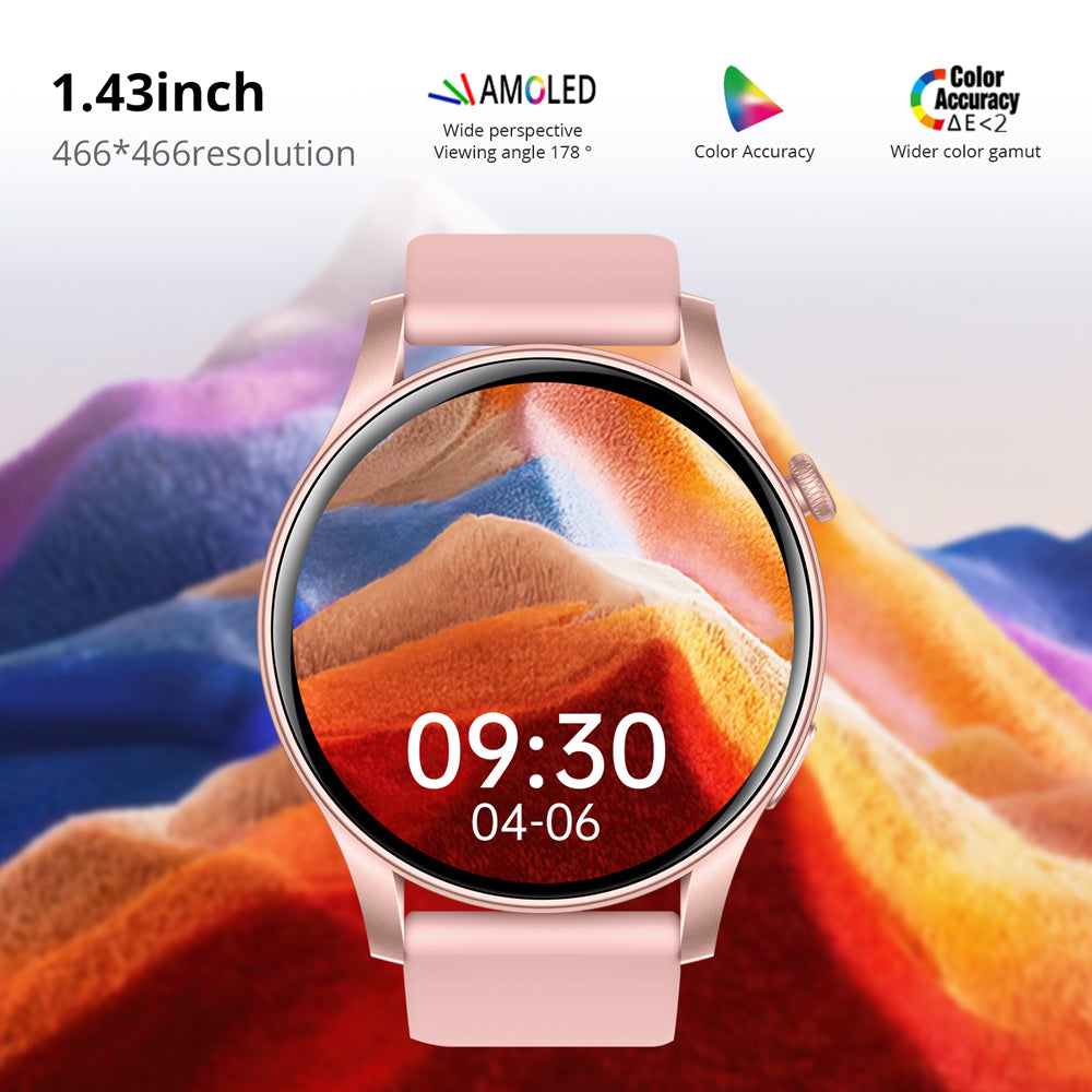 Colmi V73 Amoled ekranlı akıllı saat fitness takip akıllı saati