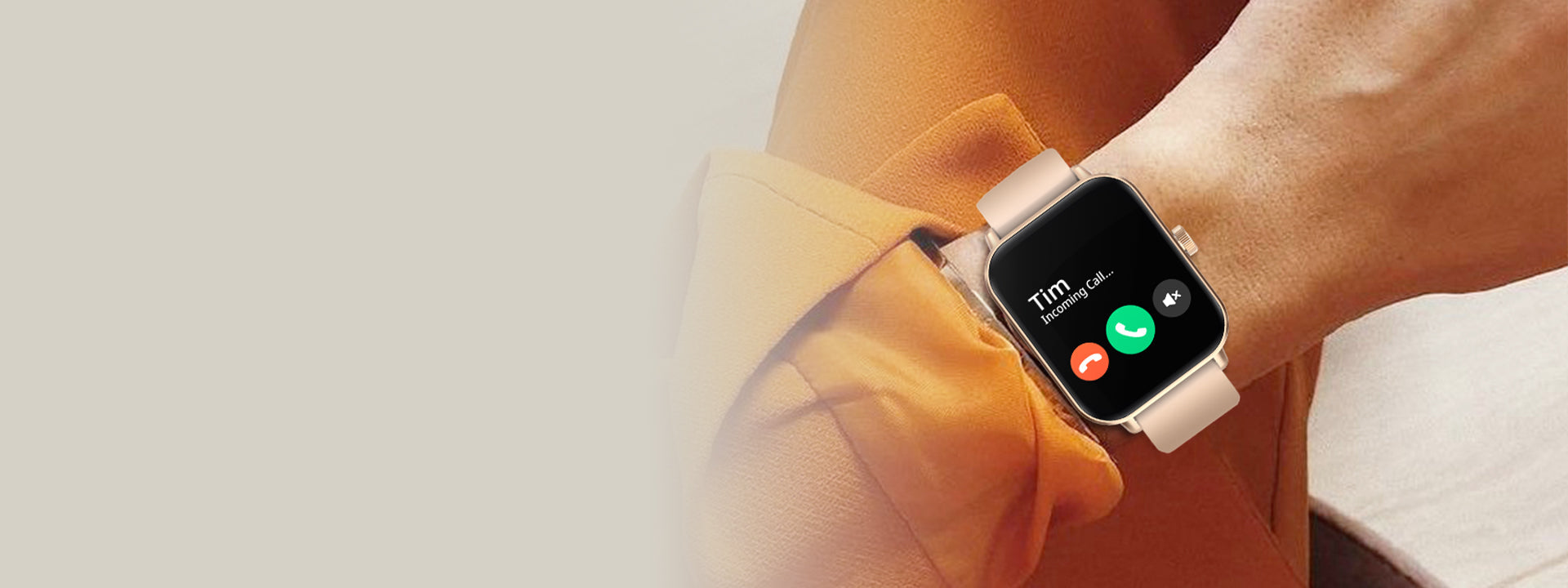 Έξυπνο ρολόι colmi p81 με κλήση μπλε δοντιού