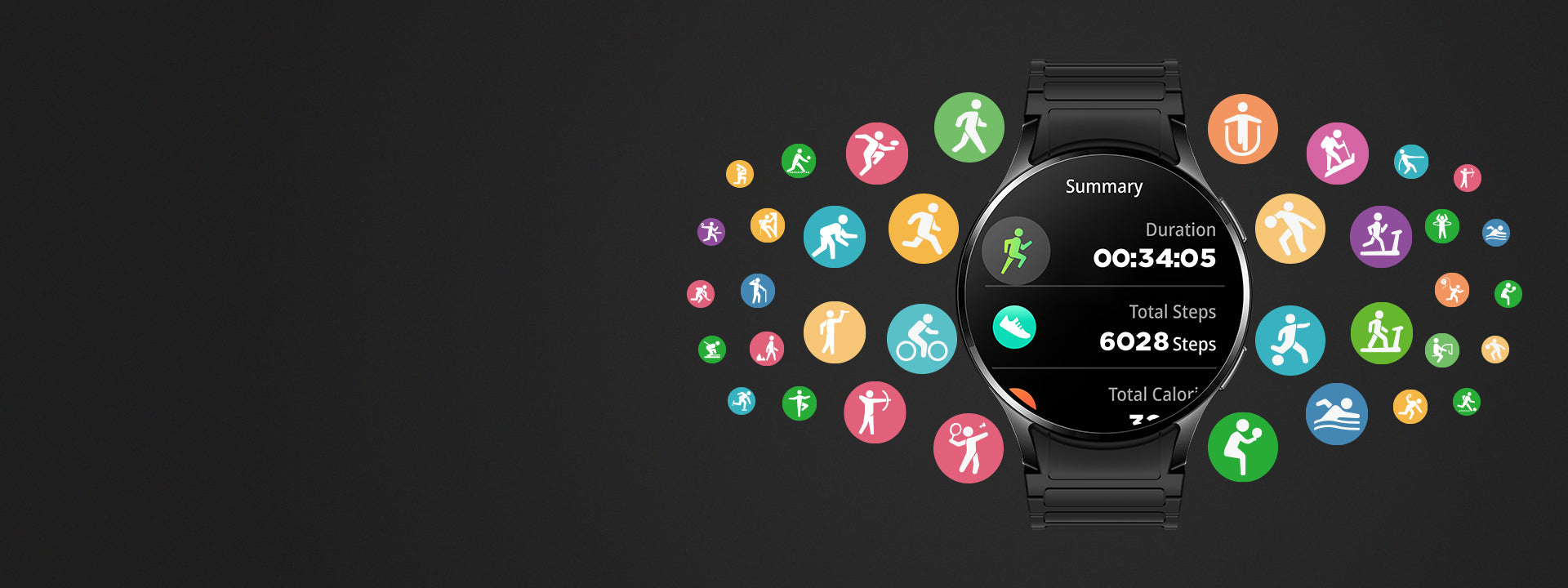 Colmi i28 Ultra smartwatch with intelligent motion tracking, advanced health tracking, 10-day battery life, and IP68 waterproof rating.