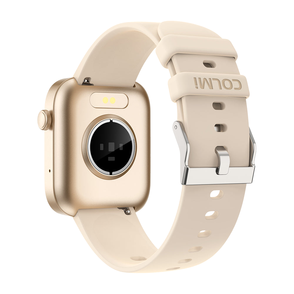 COLMI P71 Smart Watch 1.9 Display Voice Calling Voice Assistant IP68 Waterproof Gold Back