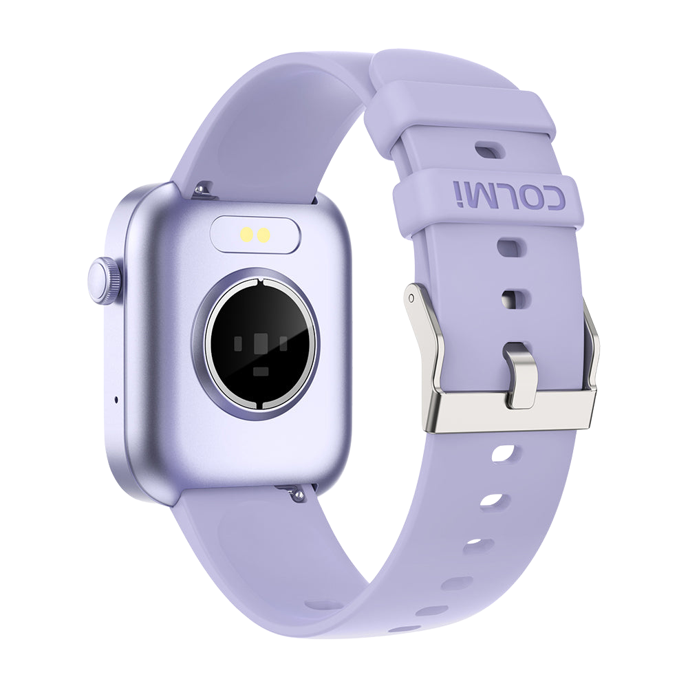 COLMI P71 Smart Watch 1.9 Display Voice Calling Voice Assistant IP68 Waterproof Purple Back