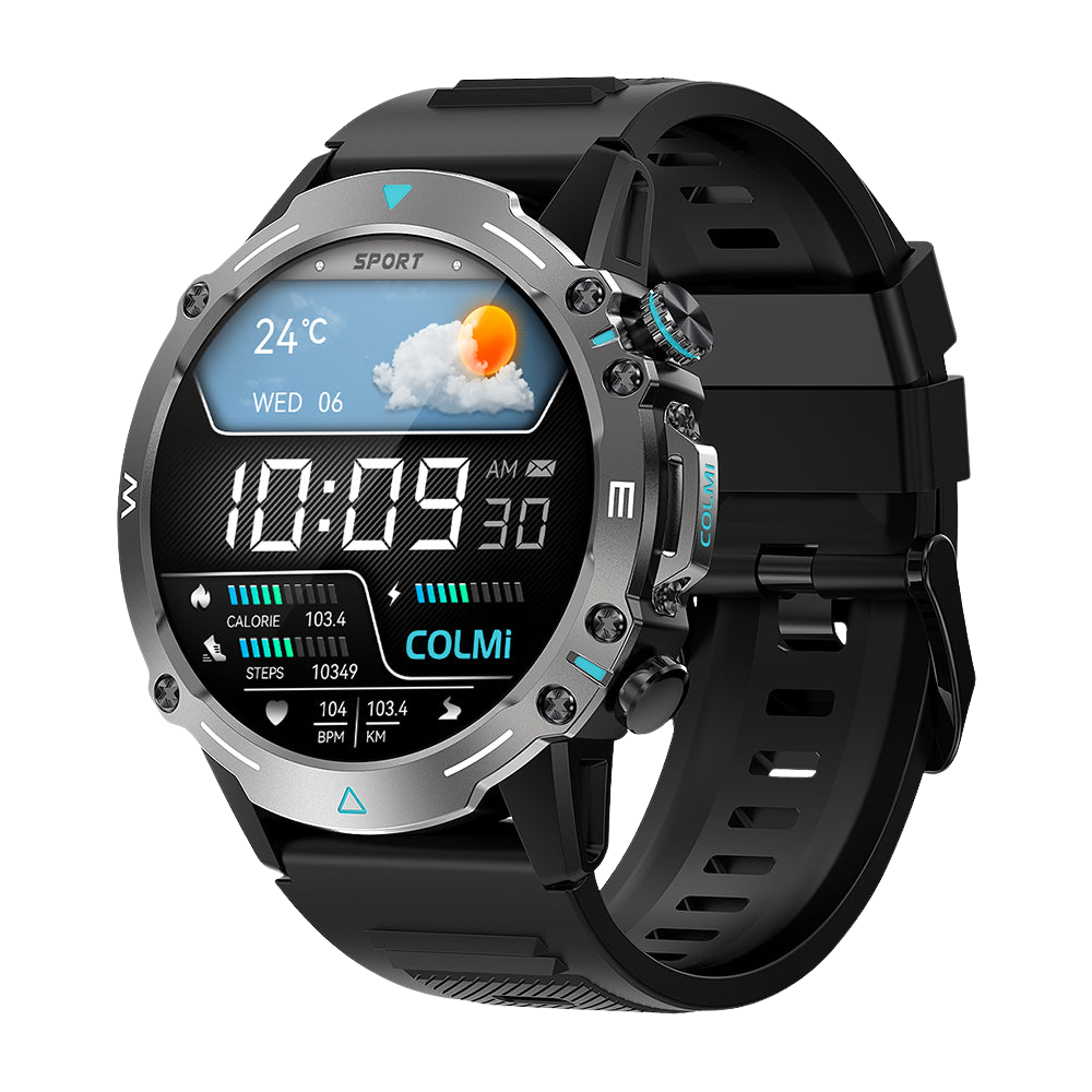 COLMI M42 Smartwatch 1.43″ AMOLED Display 100+ Sports Mode Voice Calling Smart Watch black color right view
